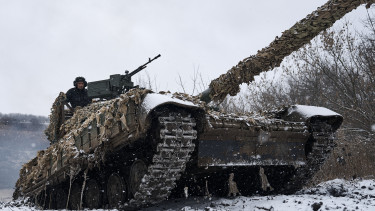 Ukrán T-64 Bahmut